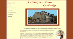 Desktop Screenshot of aandbguesthouse.co.uk
